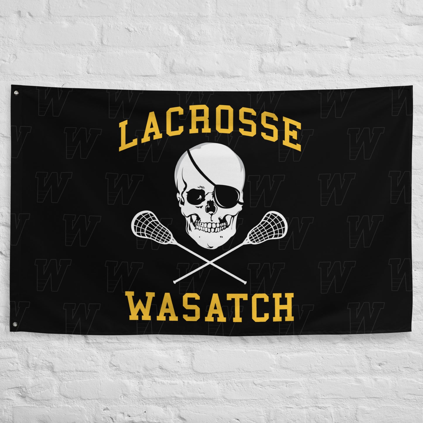 Wasatch Lacrosse Pirate Flag