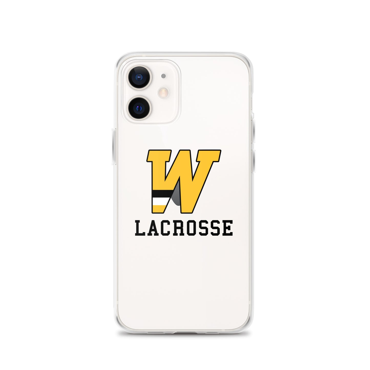 "W" Lacrosse Clear Case for iPhone®