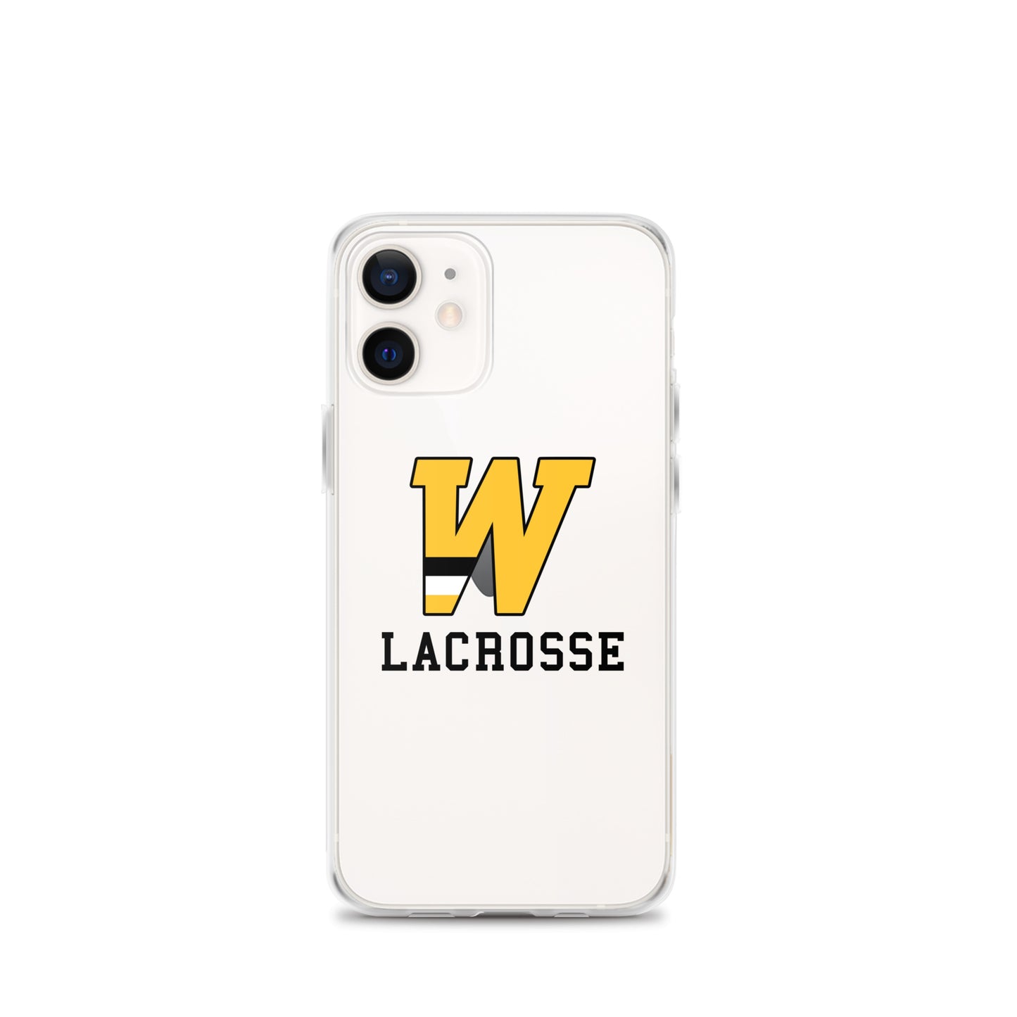 "W" Lacrosse Clear Case for iPhone®