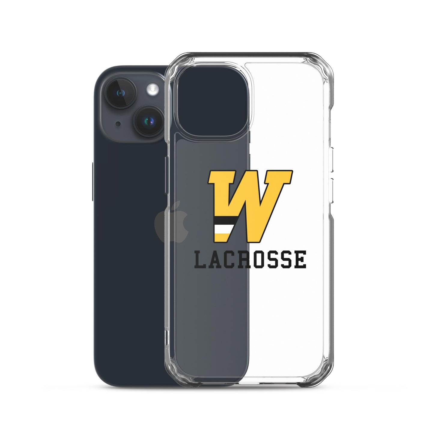 "W" Lacrosse Clear Case for iPhone®