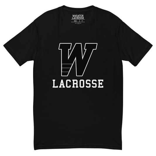 "W" Lacrosse Outline Short Sleeve T-shirt