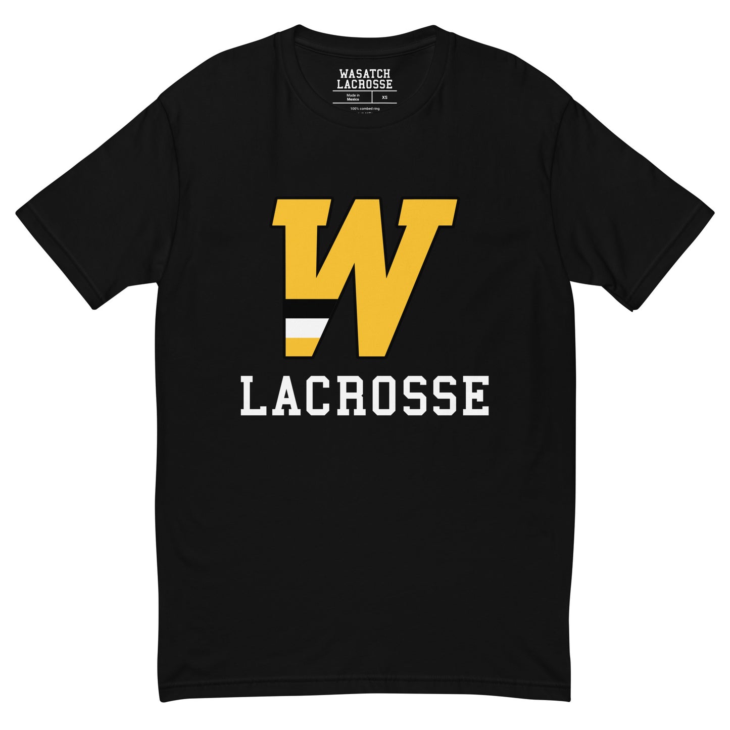 "W" Lacrosse with White Letters Short Sleeve T-shirt