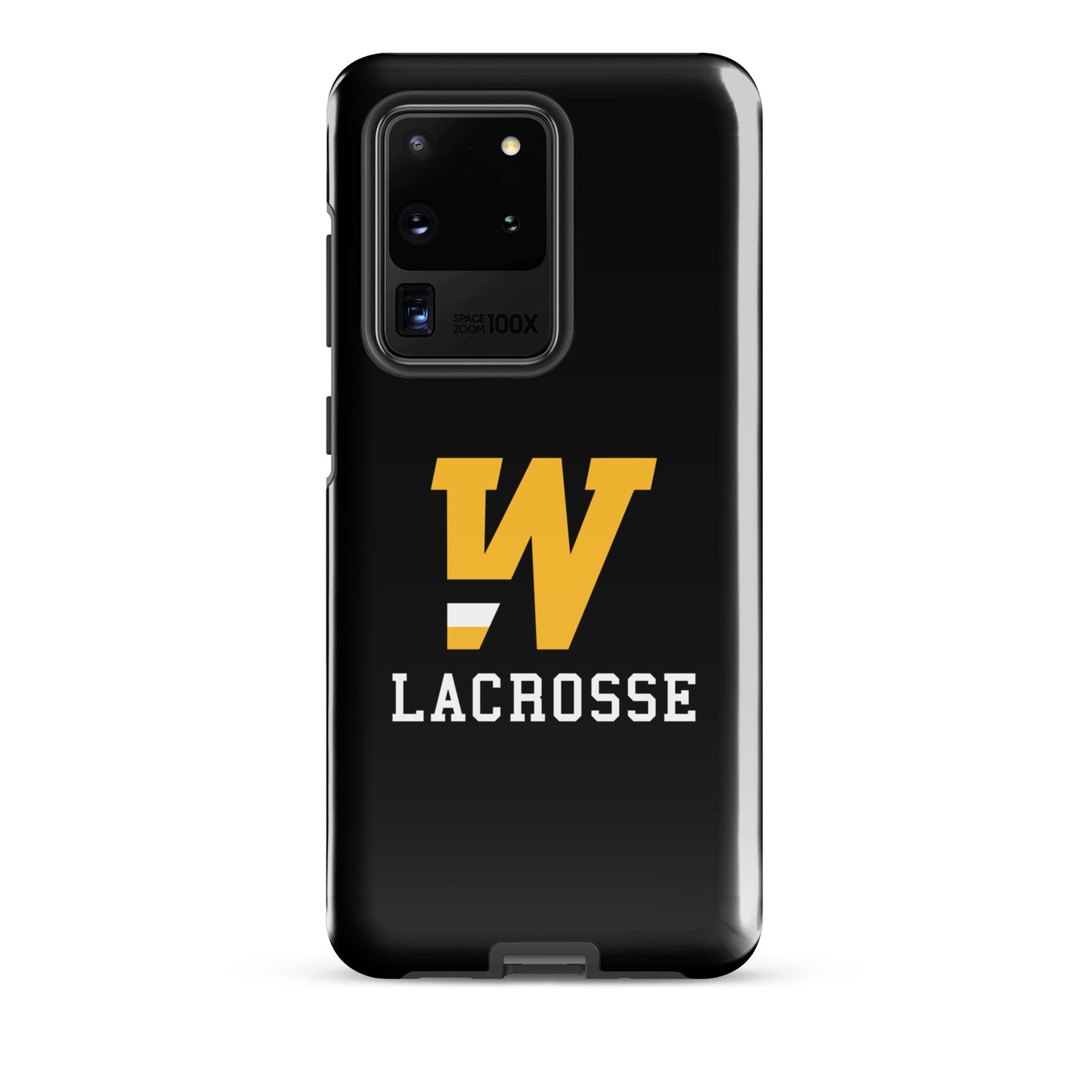 "W" Lacrosse Black Tough Case for Samsung®