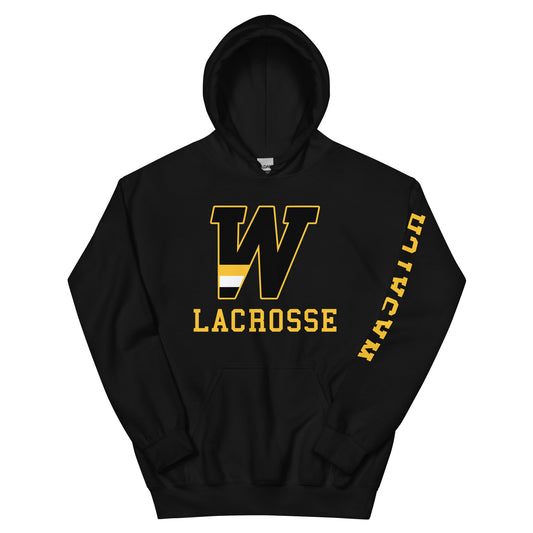 "W" Lacrosse Unisex Hoody